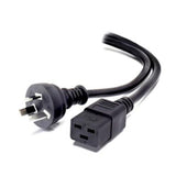 ALOGIC 5m Aus 3 Pin Mains Plug to IEC C15 High Temperature Male to Female