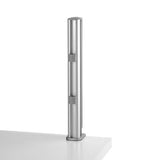 Atdec Systema Desk Post 400mm Metalic Grey
