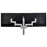 Atdec 400mm Pole and 2x Arm w/ Bolt Through in Black