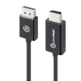 ALOGIC Elements 2m DisplayPort to HDMI Cable - Male to Male