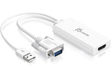 J5create JDA214 VGA TO HDMI Video Audio adapter