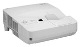 NEC UM351WG Ultra Short Throw WXGA Projector bundled with Wall Mount &amp; Interactive Kit