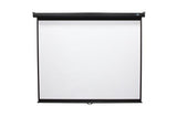 2c756 Manual Pull Down - 92&quot; (16:9), Image size 2030mm x 1145mm - White casing