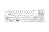 GETT Bluetooth &amp; USB Washable Keyboard (with Silicone Cover)