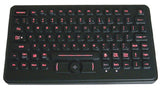 Cherry Compact TG3 KBABLH5RU Rugged Backlit Keyboard USB/Black