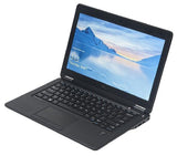 Refurbished Dell E7250 Notebook, 12.5'' Wide Screen, Intel Core i5 -5300 CPU, 8GB, 256GB SSD, Webcam, WIFI, BT, Win7Pro COA, 12 Month RTB Warranty