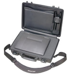 Pelican 1490 Case with Pick &amp; Pluck Lid Organiser - Black
