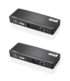 Fujitsu USB Port Replicator PR8.1 - Max res 3840 x 2160, Audio in/out, 3x USB 3.0, 1x USB charger, 1x DP, 1x HDMI, 1x DVI, 1x RJ-45