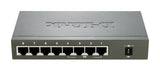 D-LINK DES-1008PA 8-Port 10/100Mbps Desktop PoE Switch