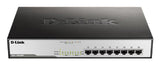 D-LINK DGS-1008MP 8-Port Gigabit PoE Unmanaged Switch with 140W PoE Budget