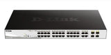D-Link DGS-1210-28MP 28-Port Gigabit WebSmart PoE Switch
