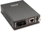 D-LINK DMC-300SC 100BaseTX to 100BaseFX Media Converter with SC Fibre Connector (Multimode 1300nm) -