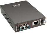 D-LINK DMC-810SC 1000BaseT to 1000BaseLX Media Converter with SC fibre Connector (Single Mode 1300nm