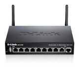 D-LINK DSR-250N Unified Wireless N Services Router with 8 LAN and 1 WAN Gigabit Interfaces (1 USB 2.