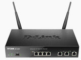 D-LINK DSR-500AC Unified Wireless AC Services Router with 4 LAN and 2 WAN Gigabit Interfaces (1 USB 2.0 Port)