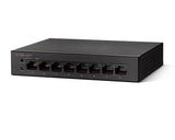 Cisco SF 110 8-Port 10/100 Unmanaged Desktop Switch 4 PoE Ports 32 Watts