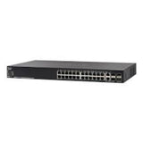 Cisco SF550X-24MP 24-port 10/100 PoE Stackable Switch