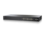 Cisco SG 200 16-Port Gigabit Smart Switch 2 GbE &amp; 2 combo Gb SFP Slots