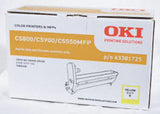 OKI EP Cartridge (Drum) For C58/5900/5550MFP Yellow; 20,000 Pages