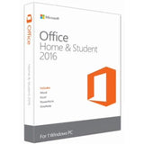 Microsoft Office 2016 Home &amp; Student, Retail Software, 1 User - Medialess