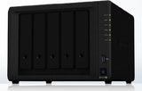 Synology DiskStation DS1019+ 5-Bay 3.5&quot; Diskless 2xGbE NAS (Tower) Intel Atom Quad Core 1.4GHz, 8GB RAM,2xUSB3,1x eSATA, Scalable.3 year Wty