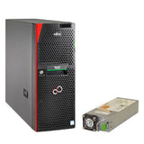Bundle Fujitsu TX1330 M3 Server, E3-1230v6, 8GB DDR4, 2x 2TB SATA, DVDRW, 450W + 380W Internal Battery Unit